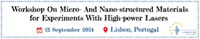 Workshop on Micro and Nano-Structured Materials for Experiments with High-Power Lasers (21 September 2024, Lisbon/Portugal)