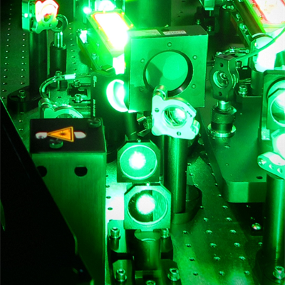 Part of the Ultra laser table