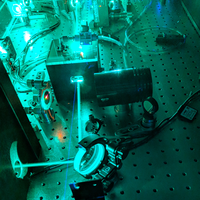 High power, high repetiton rate OPCPA at MBI delivering CEP-stable, 7 fs pulses at 800 nm with up to 0.19 mJ of energy at a repetition rate of 100 kHz. Photo: Federico Furch