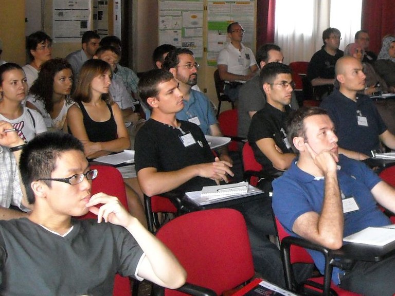 Students at SLIMS 2012 (Courtesy W. Kautek) SLIMS 2012 Lecture